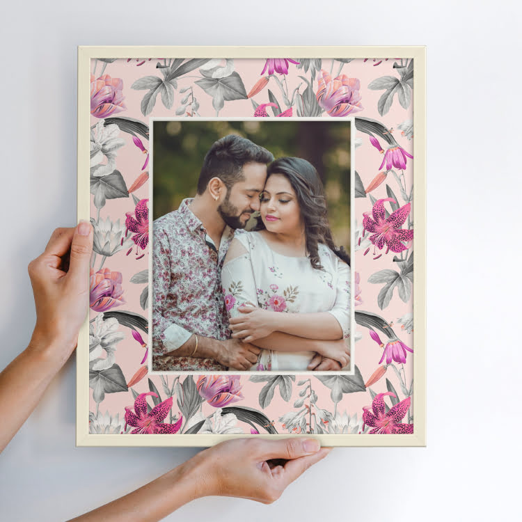 Designer Mat Frames with Photo